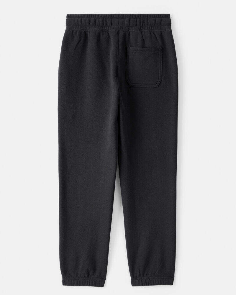 Baby Boy Oshkosh Logo Pants - Black, image 2 of 4 slides