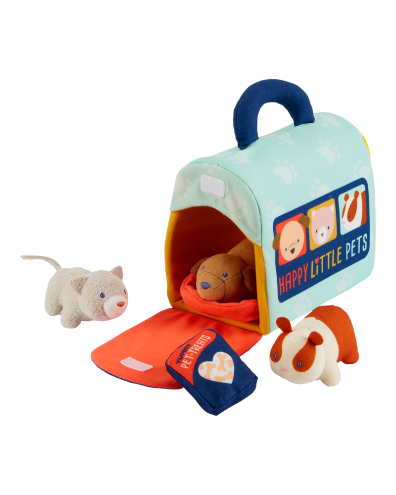 Ensemble d'activités d'animaux en peluche, image 1 sur 2 diapositives