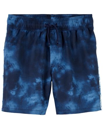 Active Drawstring Shorts in Moisture Wicking Fabric, 