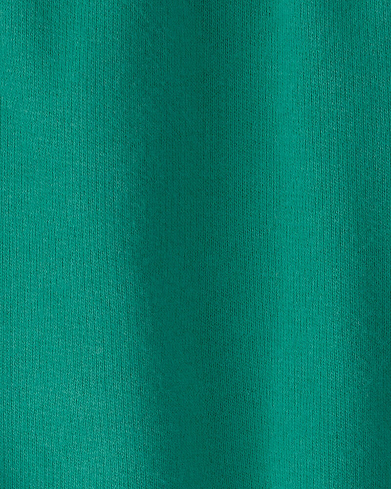 Toddler Girl French Terry Athletic Shorts - Green, image 3 of 4 slides