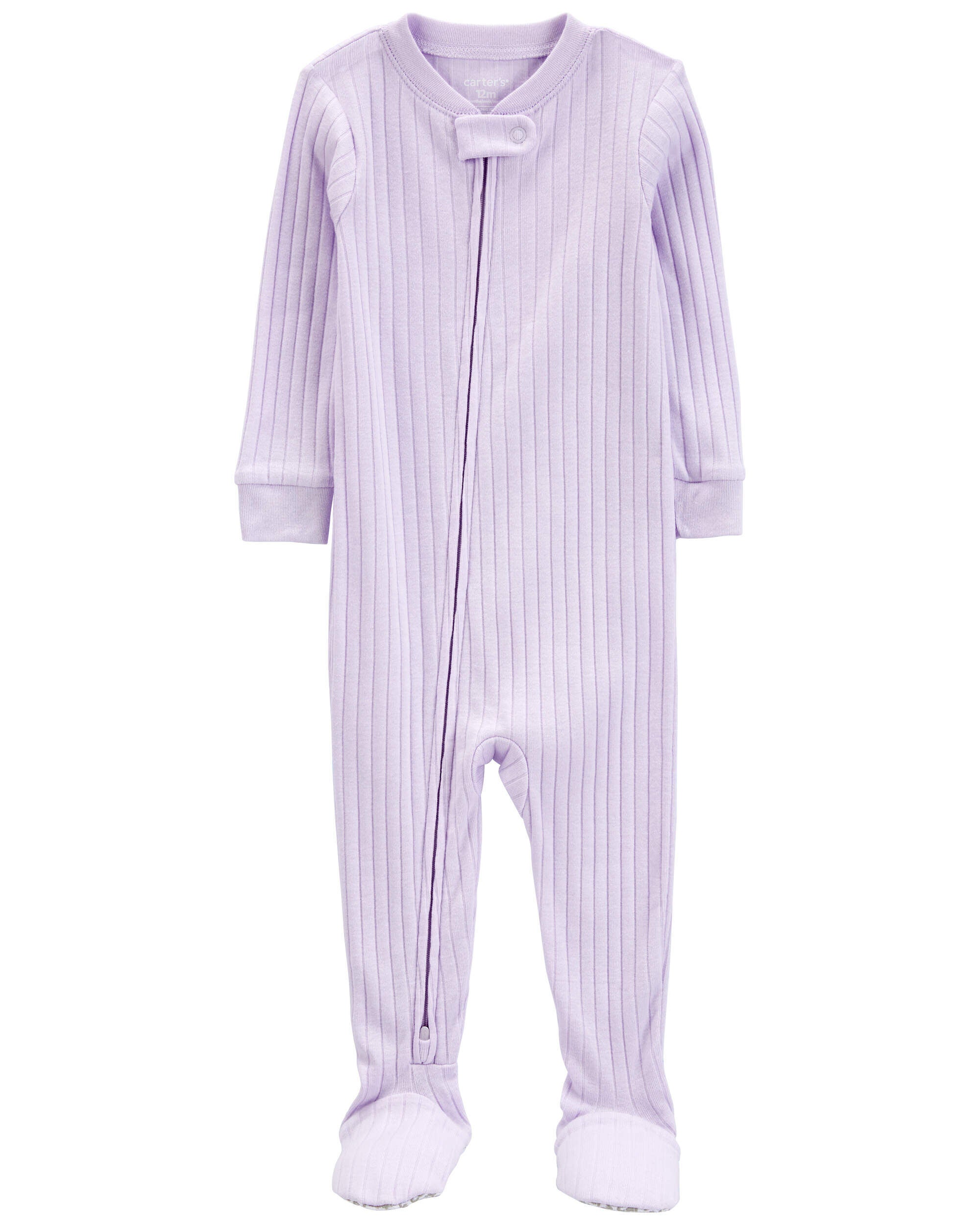 Baby 1 Piece Cotton Blend Footie Pyjamas