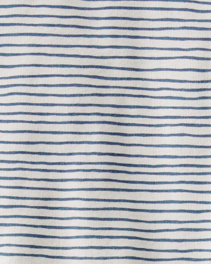 Toddler Organic Cotton Pyjamas Set in Stripes, image 3 of 5 slides