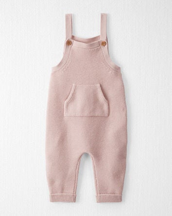 Baby Organic Cotton Sweater Knit Overalls
, 
