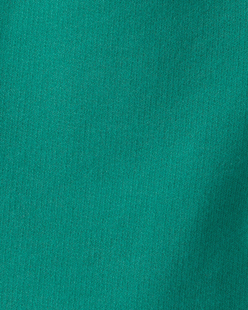 Tout-petit gar&ccedil;on - Short en jersey bouclette &agrave; rayures - Vert/Ivoire, image 3 sur 3 diapositives