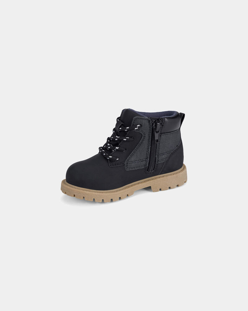 Toddler Boy Fashion Boot - Black, image 6 of 6 slides