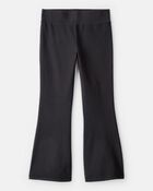 Girls Microfleece Flare Pants - Black, image 1 of 4 slides
