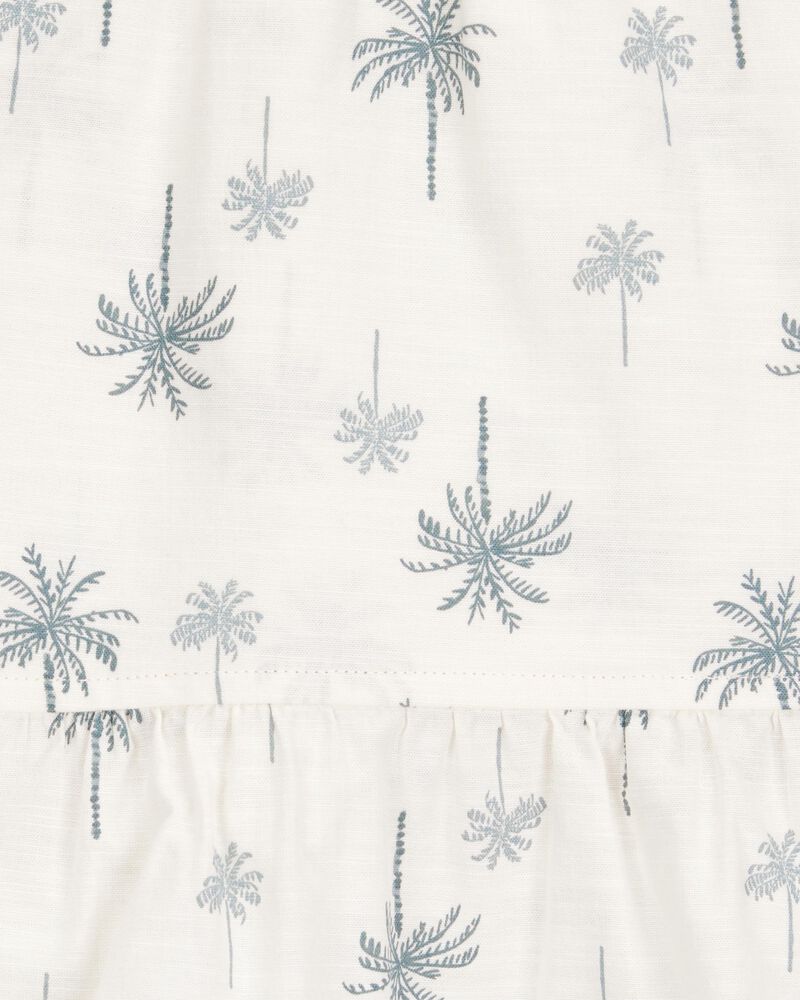 Toddler 2-Piece Palm Tree  Floral Set, image 3 of 4 slides