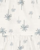 Toddler 2-Piece Palm Tree  Floral Set, image 3 of 4 slides