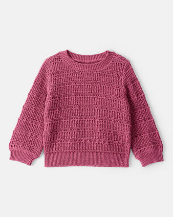 Bébé fille - Pull à manches longues - Rose, 