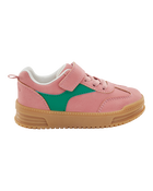 Toddler Casual Sneakers - Pink/Green, image 2 of 7 slides