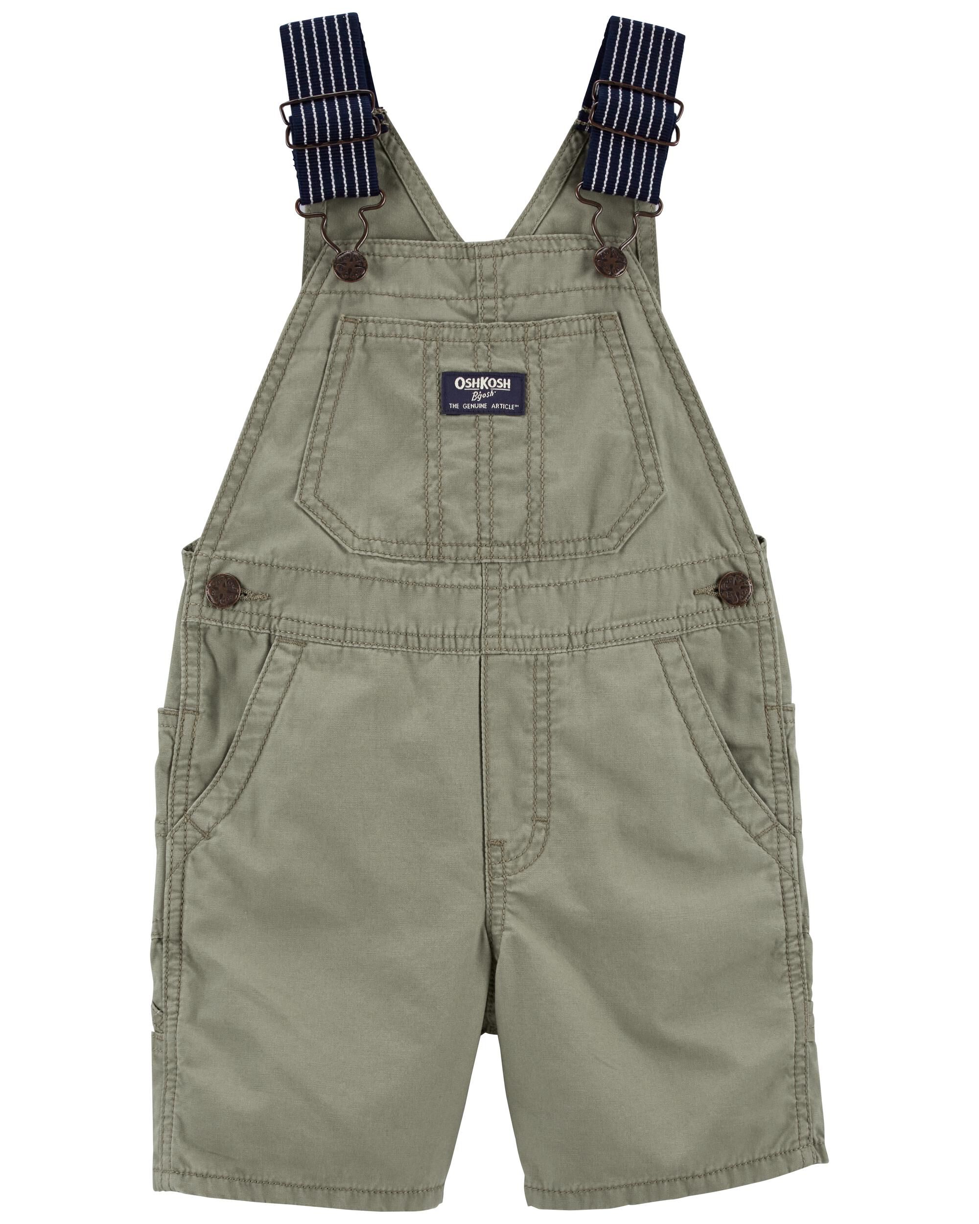 Oshkosh hickory stripe overalls sale