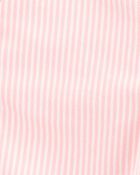 Toddler Girl Hickory Stripe Overalls, image 3 of 4 slides