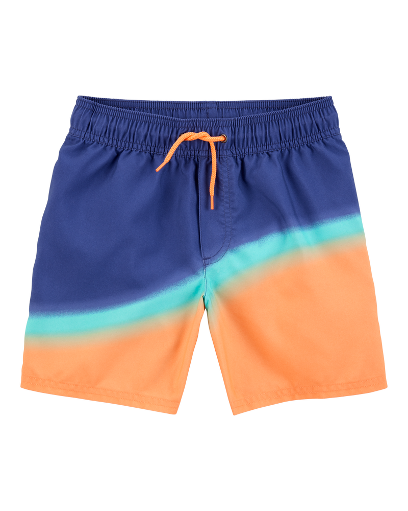 Kid Colourblock Swim Trunks, image 1 of 4 slides