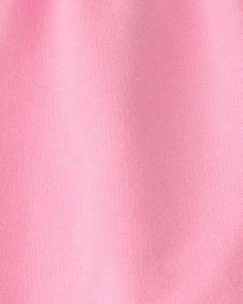 Toddler Girl French Terry Athletic Shorts - Pink, image 3 of 4 slides