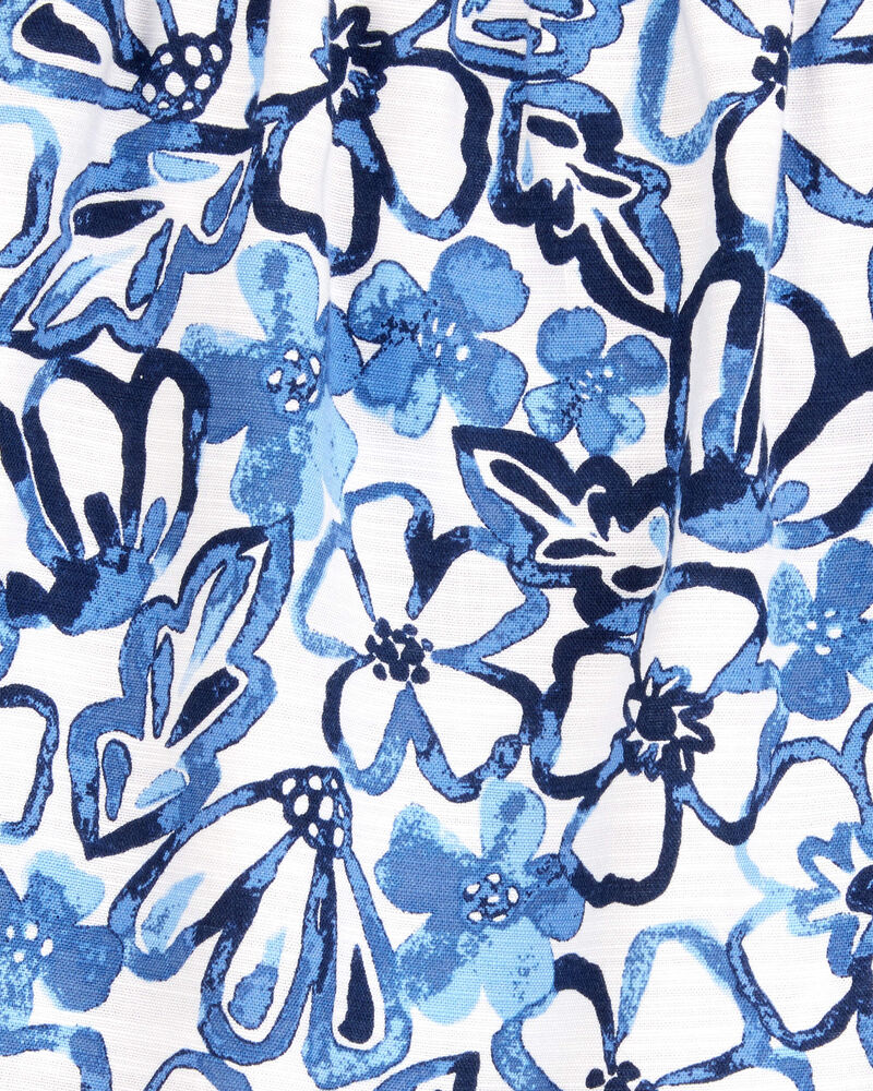 Baby Floral Short-Sleeve Fashion Top - Floral, image 2 of 3 slides