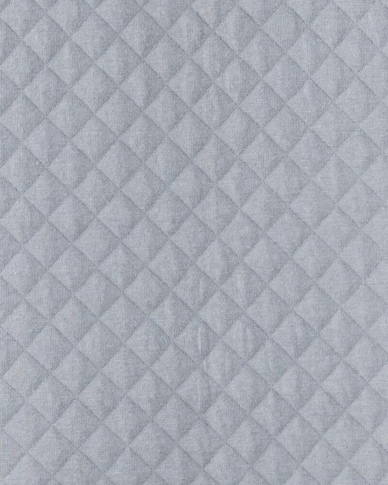 Baby Doubleknit Zip Little Planet Wearable Blanket - Grey, image 4 of 5 slides