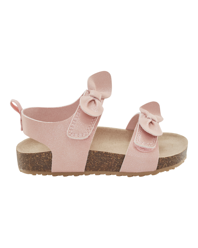 Toddler Strappy Casual Sandals - Pink, image 2 of 7 slides