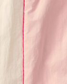 Girls Striped Drawstring Joggers - Pink, image 3 of 4 slides