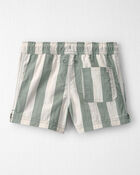 Toddler Boy Recycled Swim Trunks in Stripes, image 2 of 5 slides
