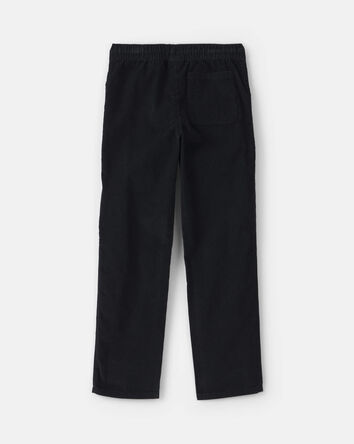 Gar&ccedil;ons - Pantalon en velours c&ocirc;tel&eacute; &ndash; Noir, 