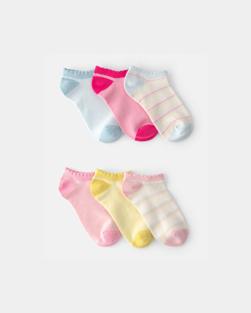 Filles -  6 paires de chaussettes ultra basses, image 1 sur 1 diapositives