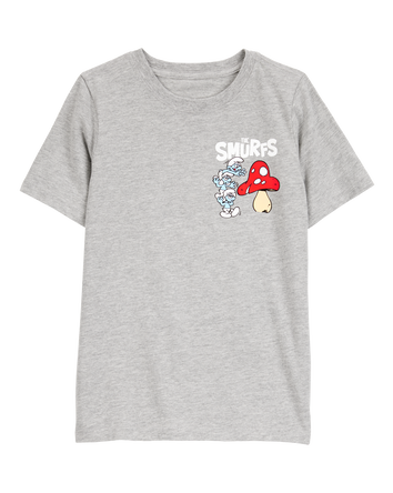 Kid Smurfs Graphic Tee - Grey, 