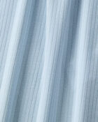 Baby Boy Solid 2-Way Zip PurelySoft Sleeper Pyjamas - Blue, image 2 of 6 slides