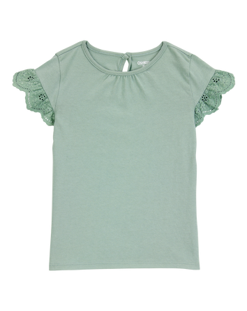 Toddler Flutter Sleeves Top, 