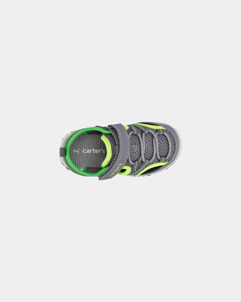 Toddler Boy Sandals - Grey, image 4 of 6 slides
