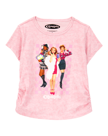 Kid Clueless Short-Sleeve Graphic Tee - Pink, 