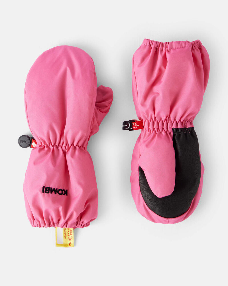 Toddler Boy KOMBI Bear Paw Medium Cuff Mittens, image 2 of 2 slides