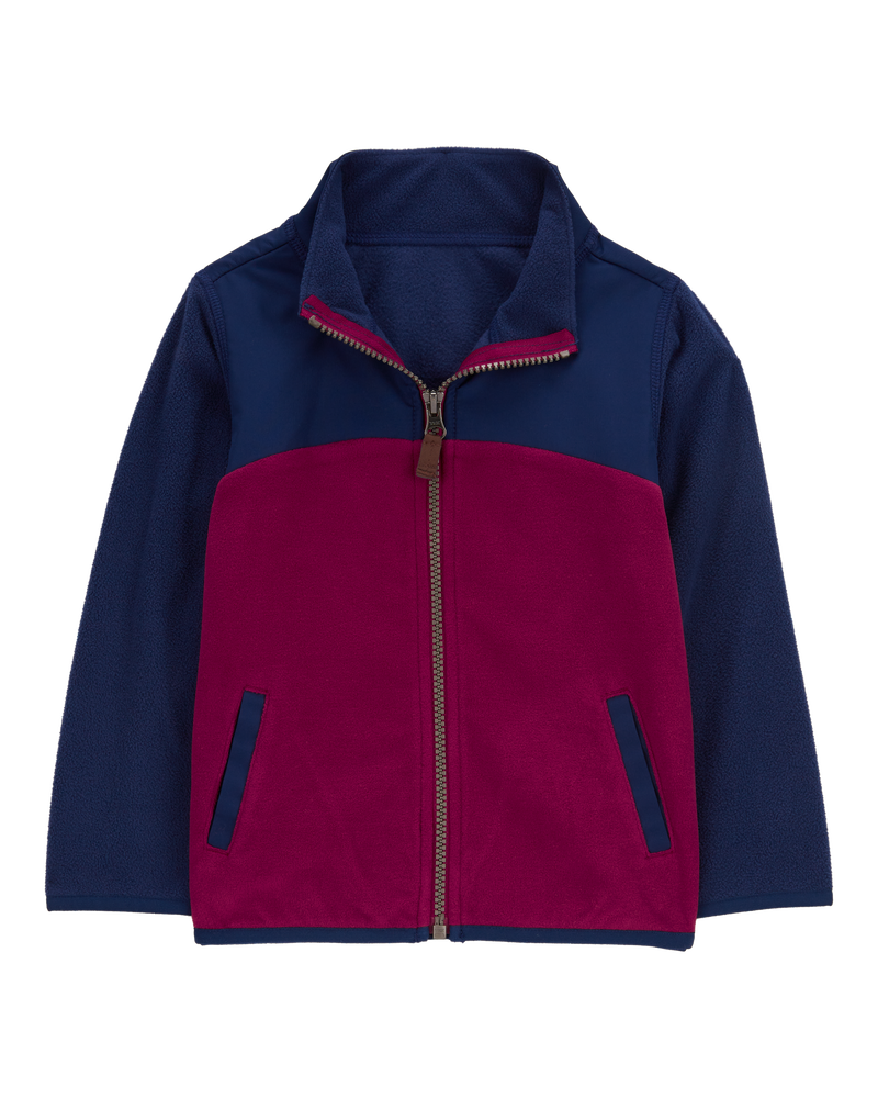 Toddler Zip-Up Fleece Jacket, image 1 of 3 slides