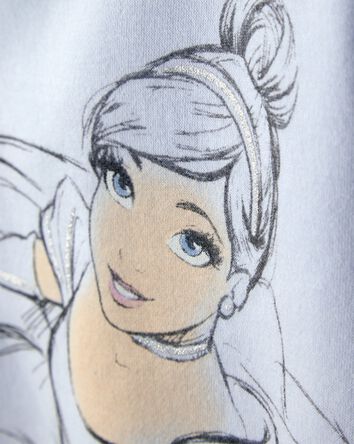 Toddler Girl Disney&copy; Cinderella Fleece Pullover Sweatshirt - Blue, 