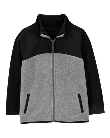 Kid Zip-Up Fleece Jacket, 