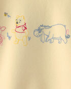 Baby Disney&copy; Winnie the Pooh Embroidered French Terry Long-Sleeve Pullover Sweatshirt - Yellow, image 5 of 6 slides