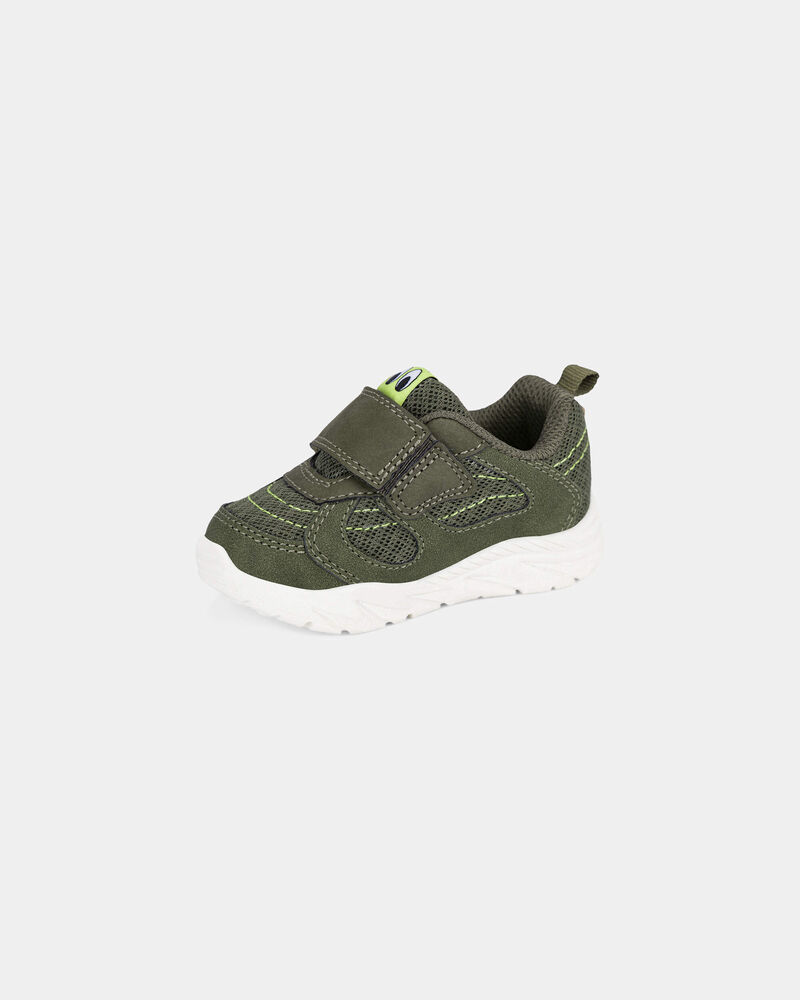 Baby Boy Every Step&reg; First Walker Monster Sneakers - Green, image 6 of 6 slides