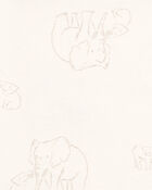 Baby 4-Pack Elephant Receiving Blankets, image 5 of 5 slides