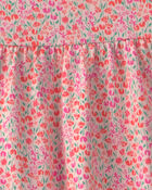 Toddler Girl 2-Piece Floral Top & Short Set - Pink, image 2 of 4 slides