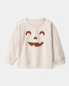 Tout-petit Chandail Jack-O-Lantern Halloween, image 1 sur 4 diapositives