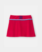 Girls Umbro England Active Skort - Red, image 2 of 5 slides