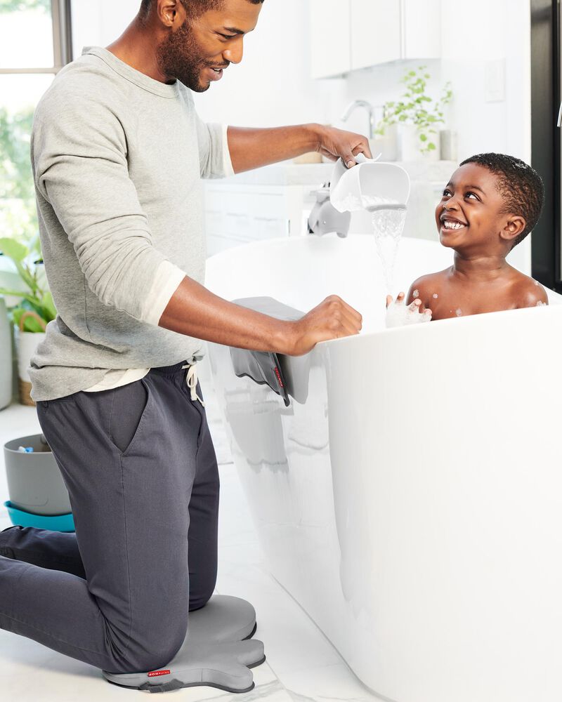 MOBY&reg; Waterfall Bath Rinser - White, image 10 of 13 slides