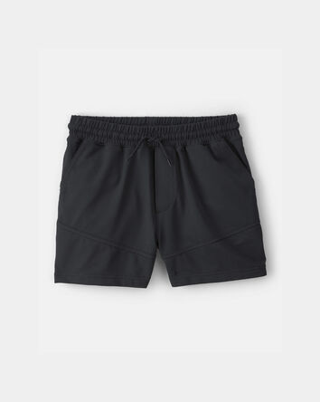 Boys Mesh Active Shorts - Black, 