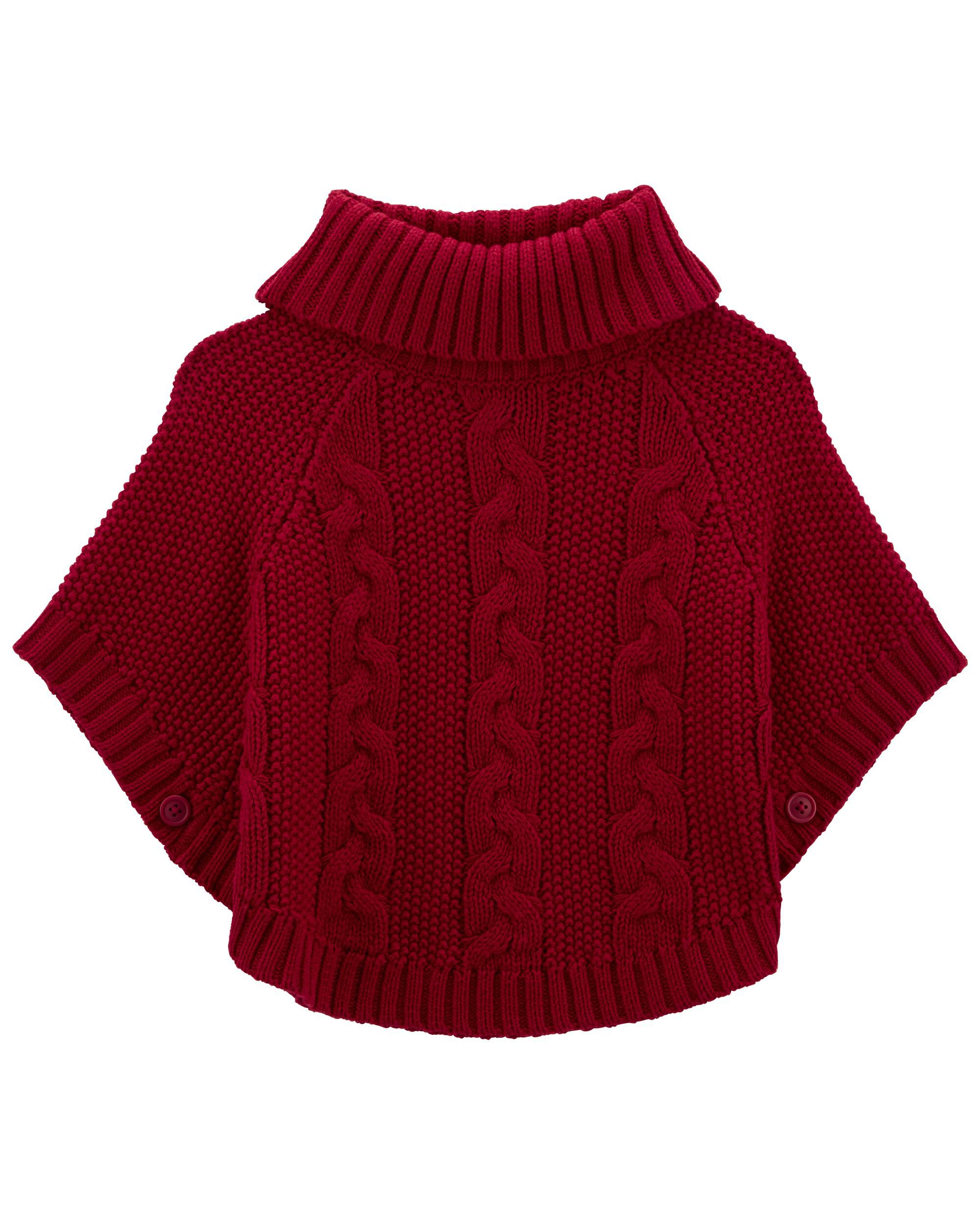 Carters poncho sweater 2025