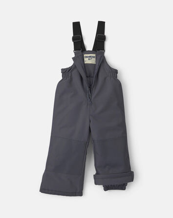 Toddler Snow Pants- Charcoal , 