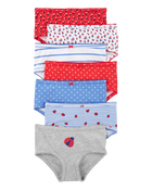 Kid 7-Pack Stretch Cotton Undies, image 1 of 2 slides