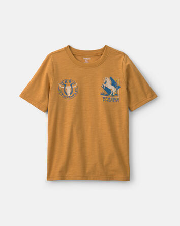 Boys OshKosh Graphic Tee - Gold, 