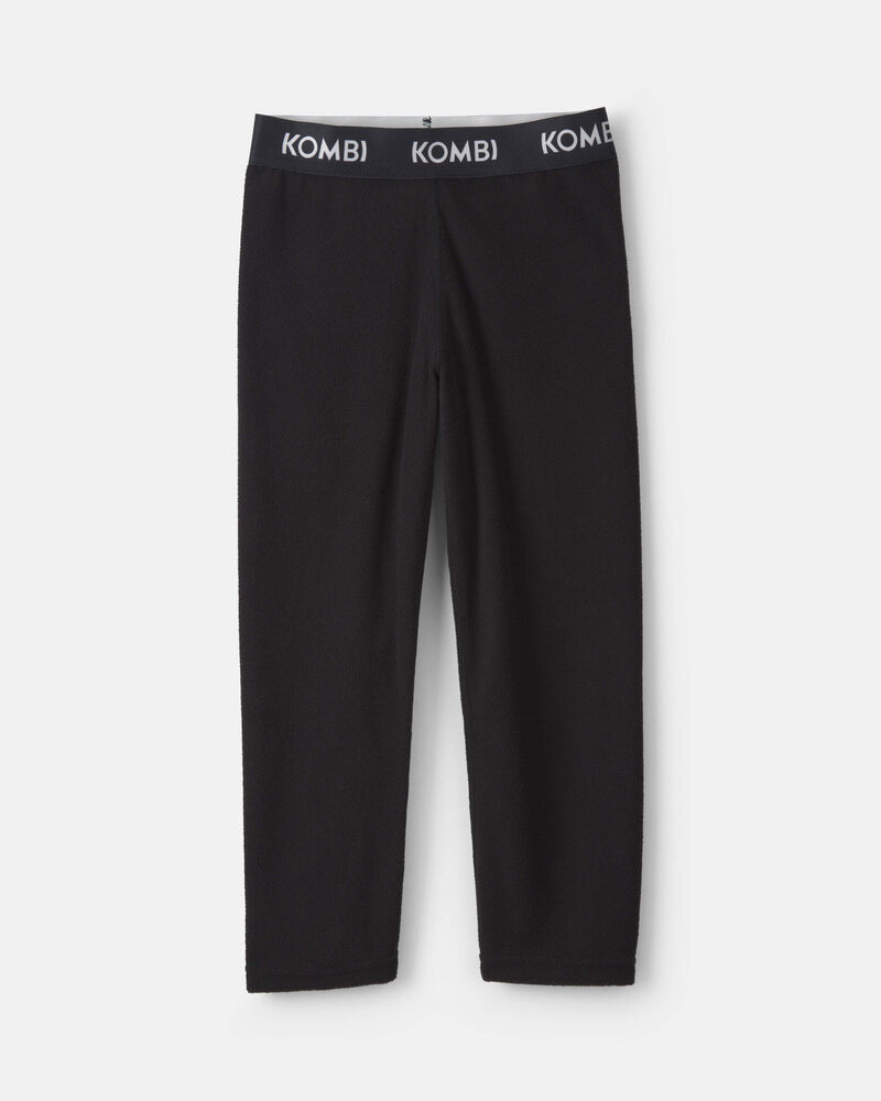 Tout-petit gar&ccedil;on - Pantalon couche de base en molleton Kombi - Noir, image 1 sur 3 diapositives