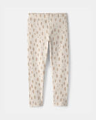 Tout-petit fille - Legging extensible &agrave; imprim&eacute; tachet&eacute; - Cr&egrave;me, image 1 sur 3 diapositives