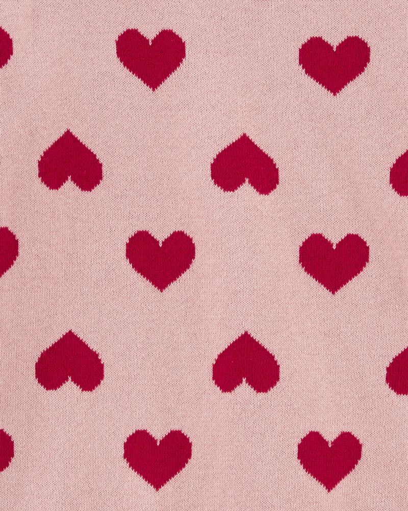 Kid Valentine's Day Heart Sweater, image 2 of 3 slides