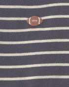 B&eacute;b&eacute; gar&ccedil;on - Ensemble 3 pi&egrave;ces cache-couche et pantalon &agrave; motif football &ndash; Gris/Ivoire, image 2 sur 4 diapositives